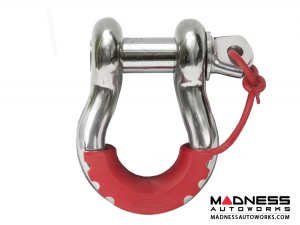 Jeep Wrangler JL Locking D-Ring Isolator - Red